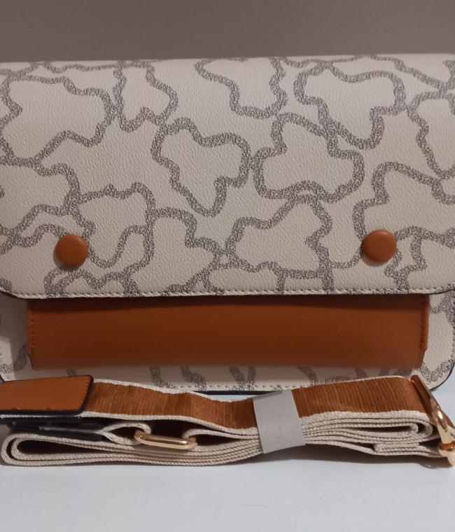 Bolso bandolera marron